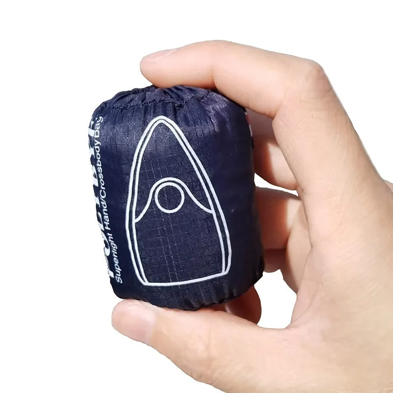Microbag Midnight Navy Foldable Shopping Bag