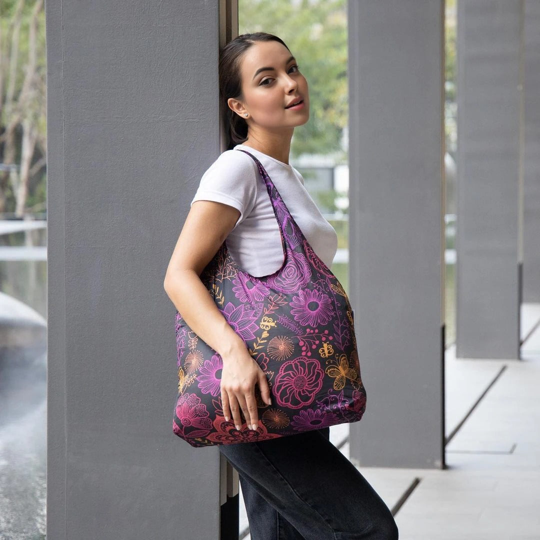 Standard Neon Flowers Microbag