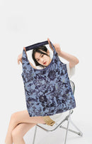 Microbag Vintage Forest Denim Bag