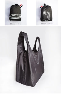Microbag Mini Matte Black Foldable Bag