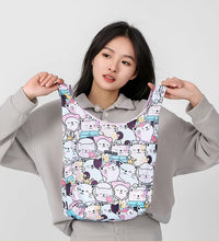 Microbag Pastel Kitty Foldable Bag