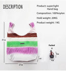 Microbag Pastel Stripe Ice Cream Bag