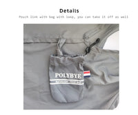 Microbag Modern Stone Gray Foldable Bag