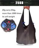 Microbag Mini Matte Black Foldable Bag