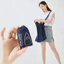 Microbag Midnight Navy Foldable Shopping Bag