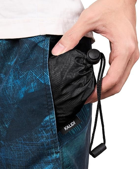 Microbag Pocket Fold Ultralight Black Bag