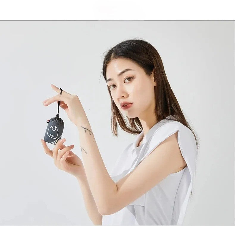 Microbag Modern Stone Gray Foldable Bag