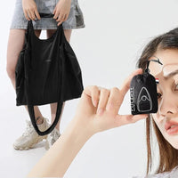 Microbag Pocket Fold Ultralight Black Bag