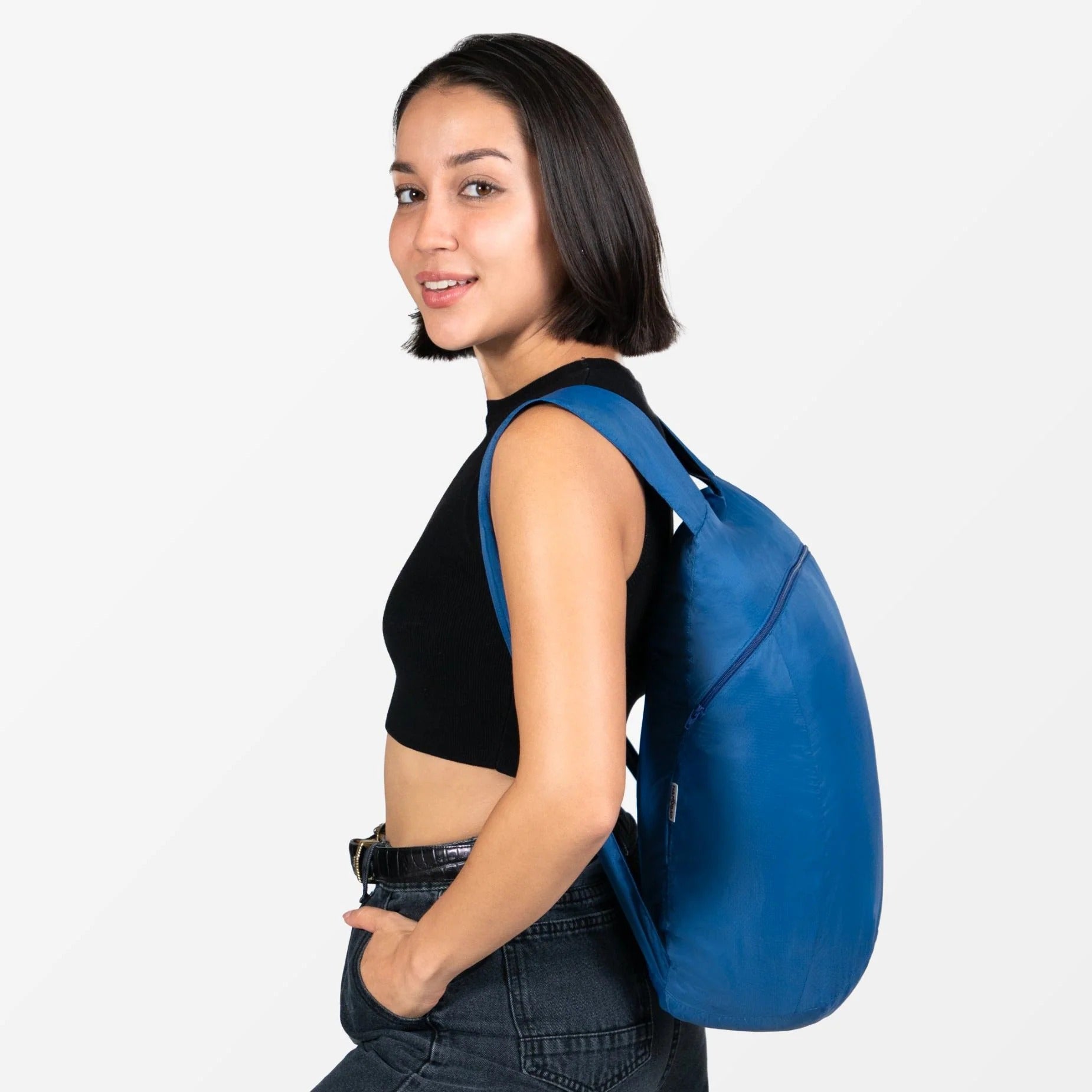 Daypack Navy Blue Microbag