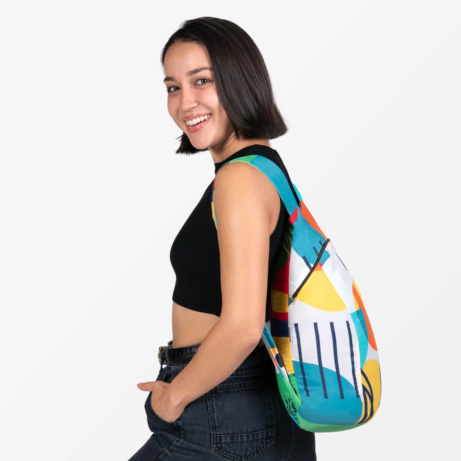 Daypack Abstract Microbag
