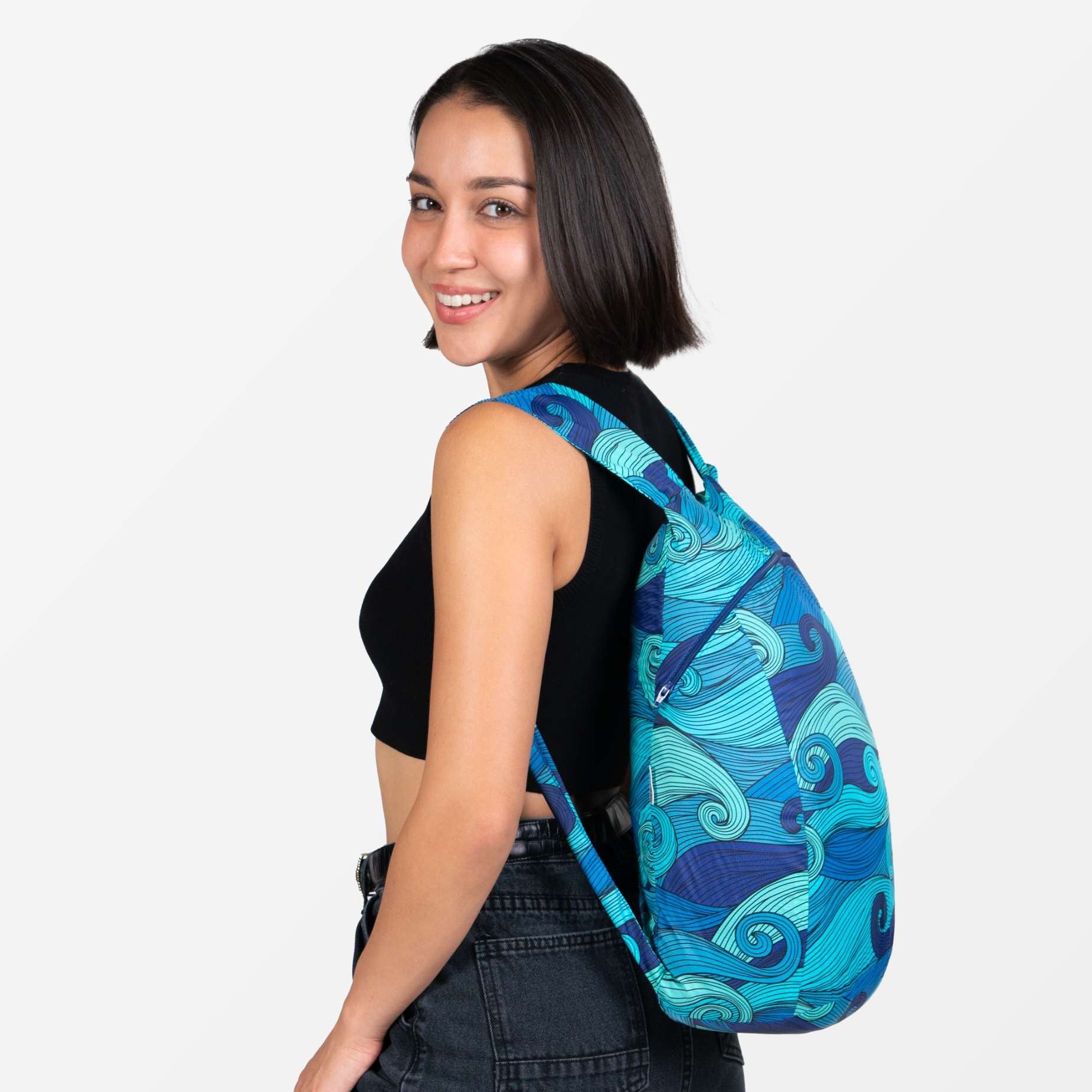 Daypack Blue Waves Microbag